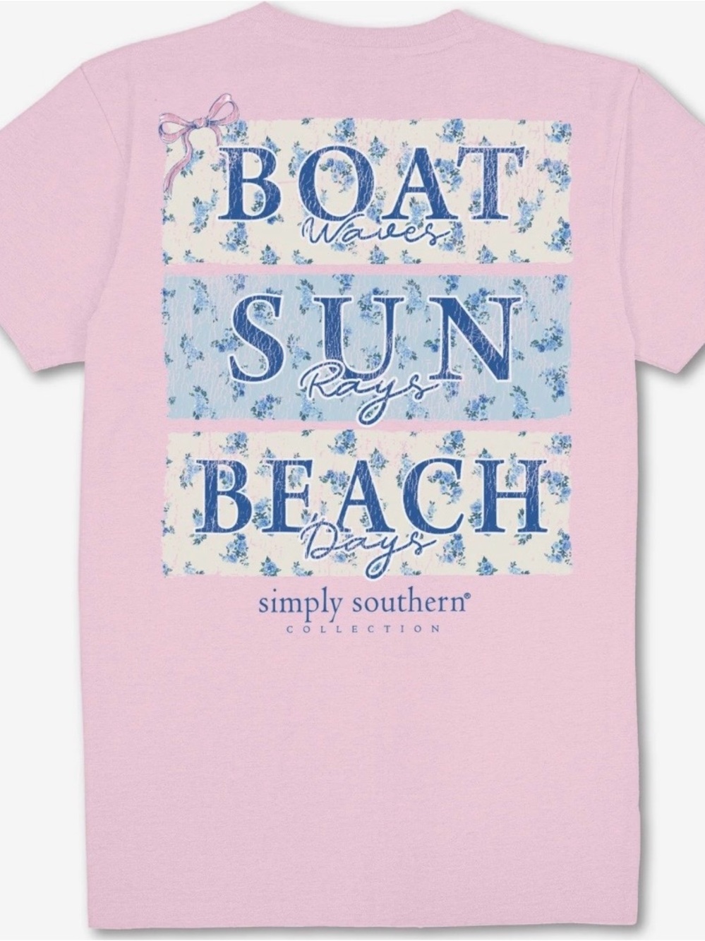 New Simply Southern Boat Sun Beach Shirt XL